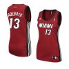 women's bam adebayo red hardwood classics jersey